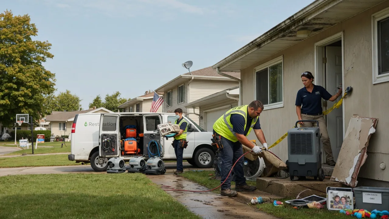 Water Damage Restoration in Stanwood, IA near me